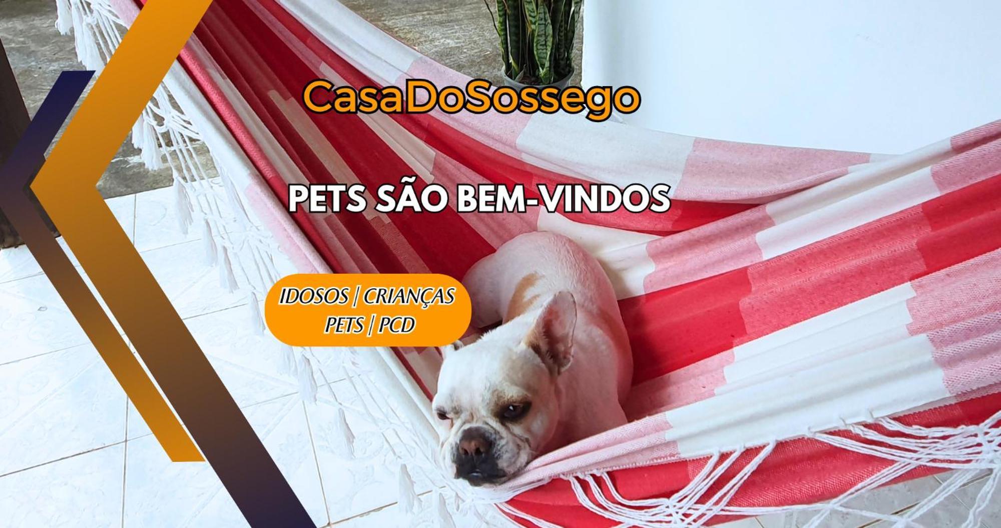 Casadosossego Criancas Pets Idosos Pcd Holiday home *