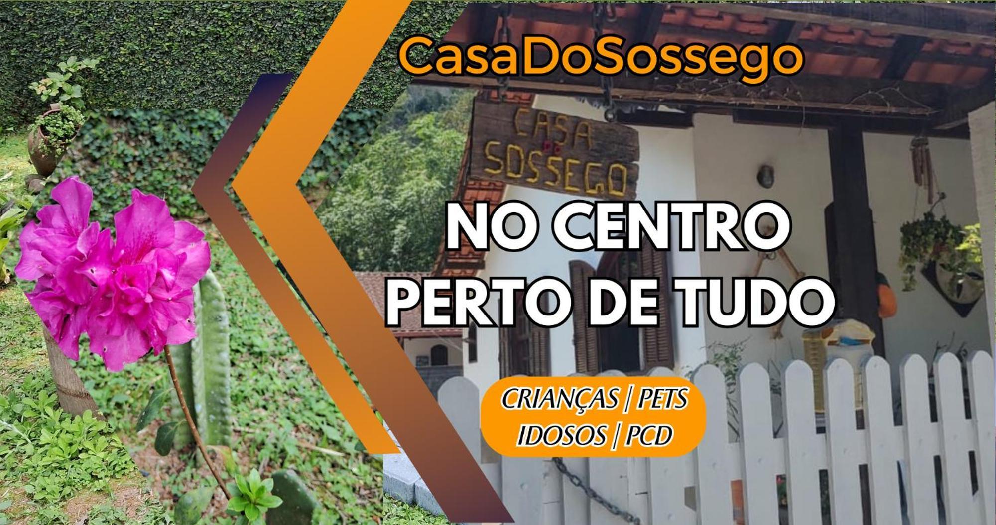 Casadosossego Criancas Pets Idosos Pcd Holiday home *