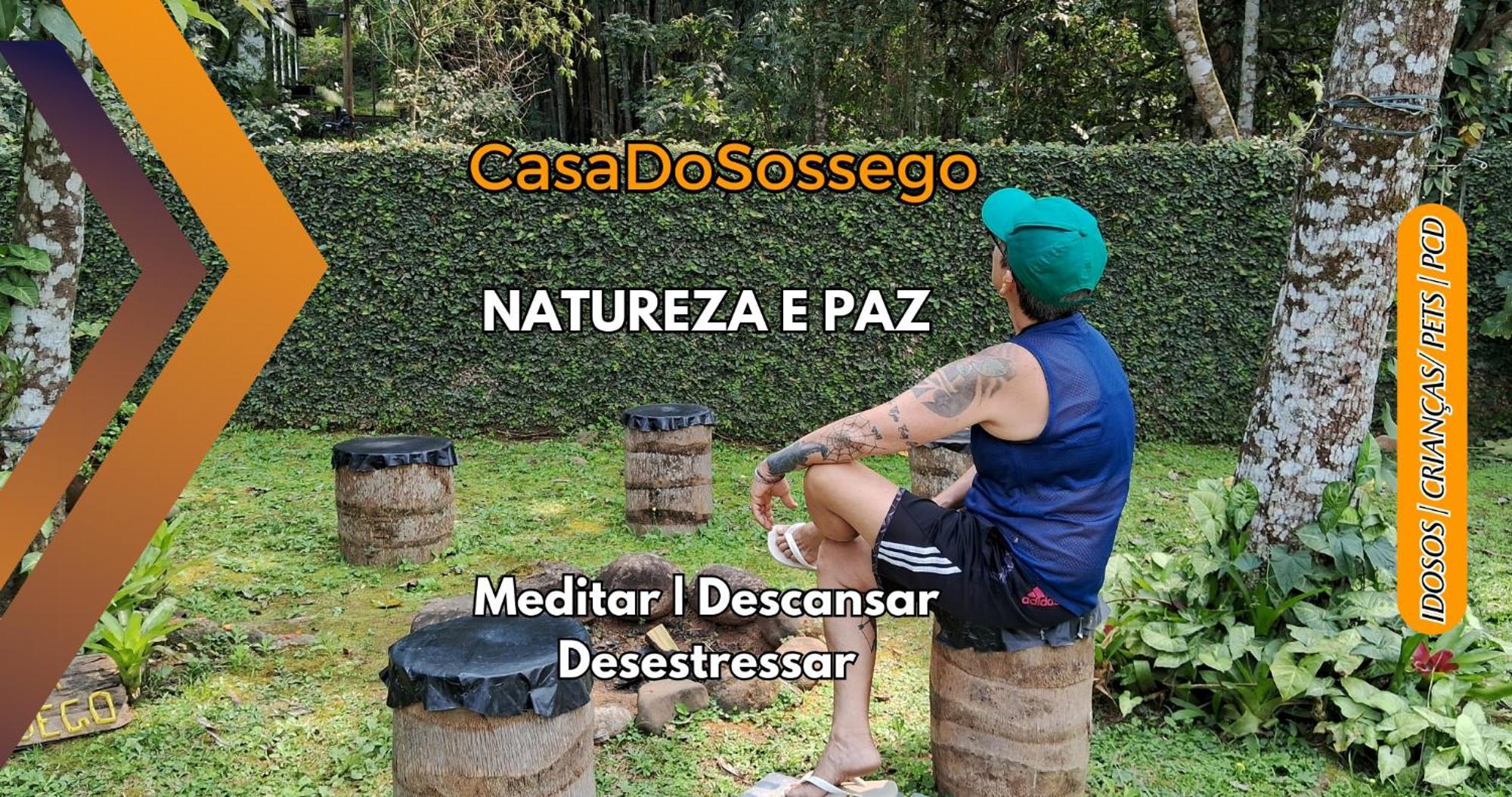 Casadosossego Criancas Pets Idosos Pcd Holiday home *